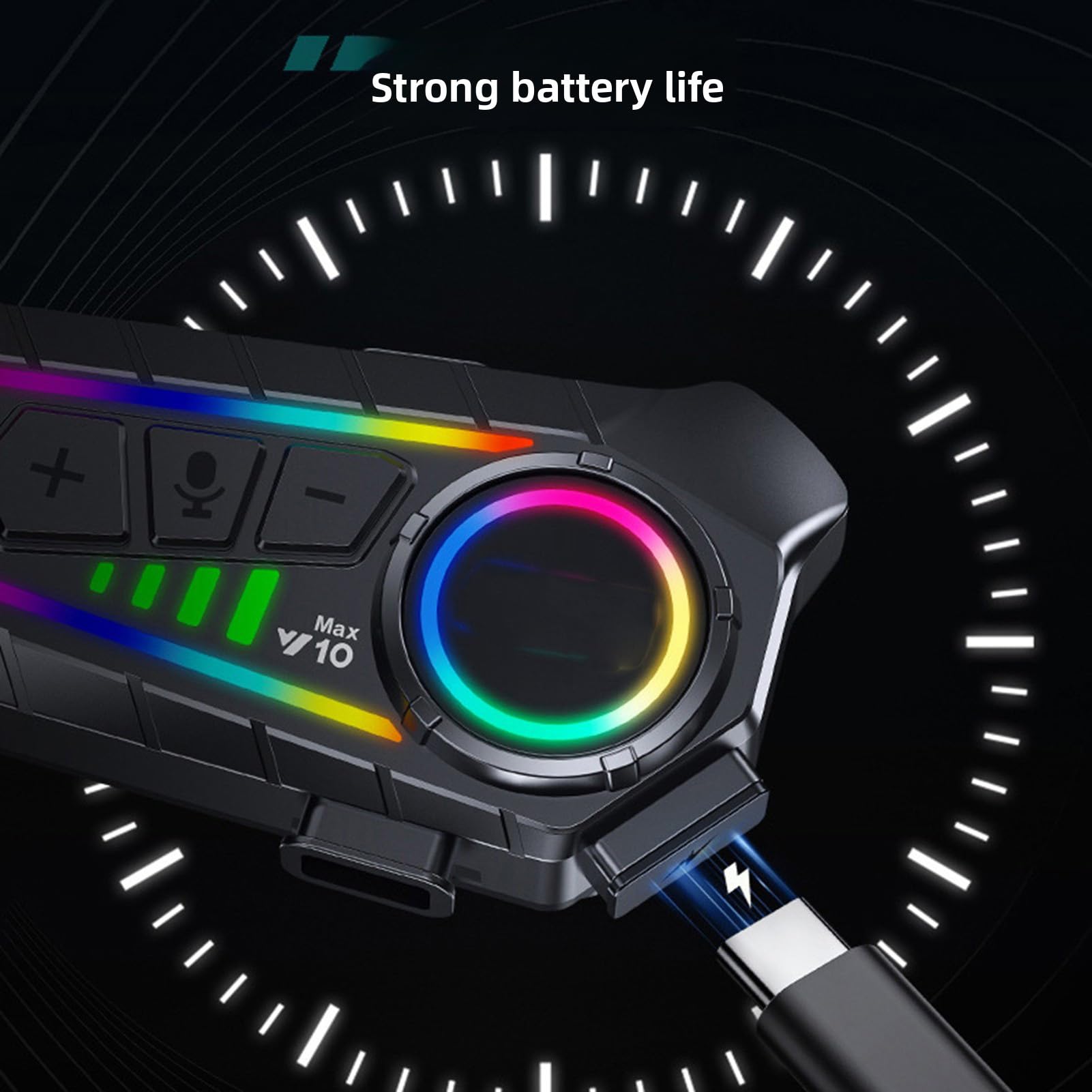 Amazon.co.jp: VBESTLIFE オートバイヘルメットBluetoothヘッドセット